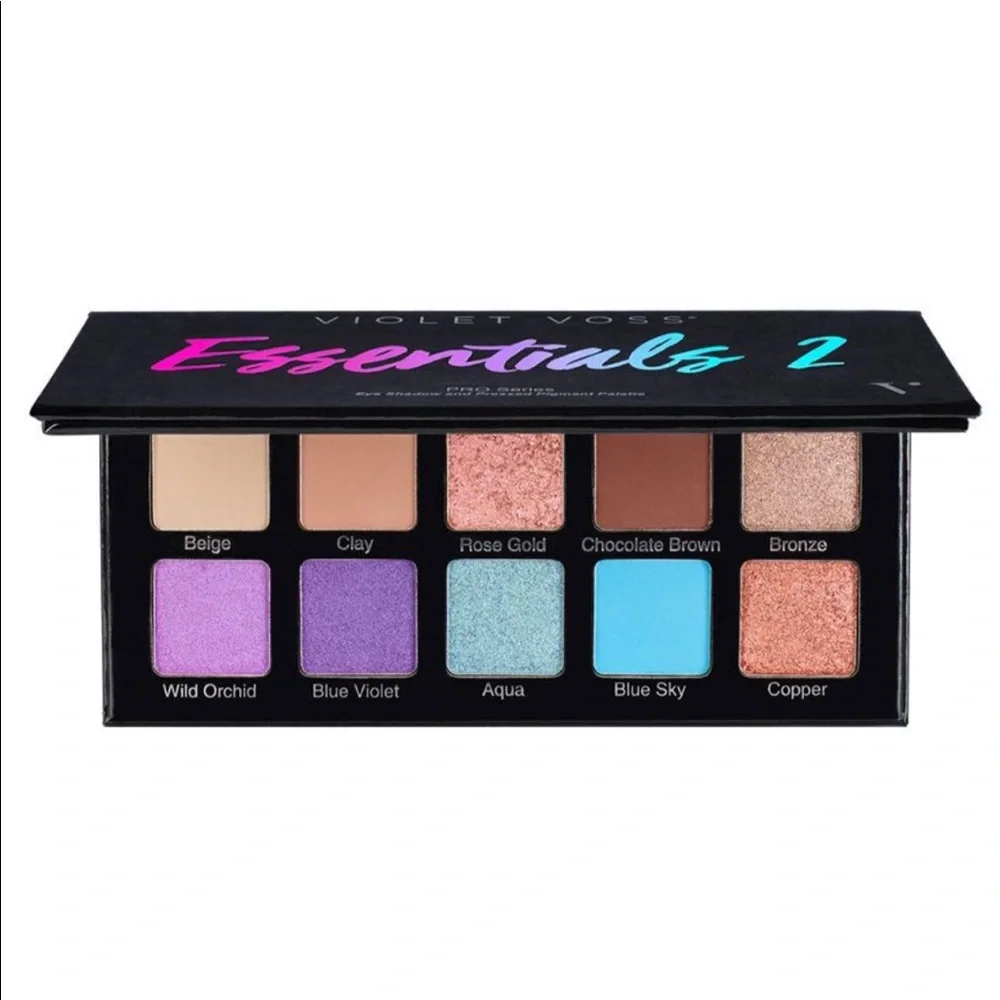 VIOLET VOSS Essentials 2 Eyeshadow Palette $36 NIP